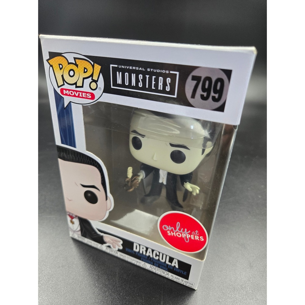 Funko Pop Dracula 799 Universal Studios Monsters Movies Shoppers Exclusive New